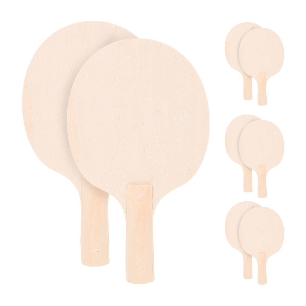 Table Tennis Racket - 4 أزواج من قواعد مضارب تنس